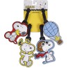 Set 4 Etiquetas de Equipaje Snoopy Peanuts - imagen 1