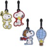 Set 4 Etiquetas de Equipaje Snoopy Peanuts - imagen 2
