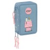 Plumier Snoopy Peanuts triple 37pzs - imagen 1