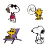 Set 4 pins Snoopy - imagen 1