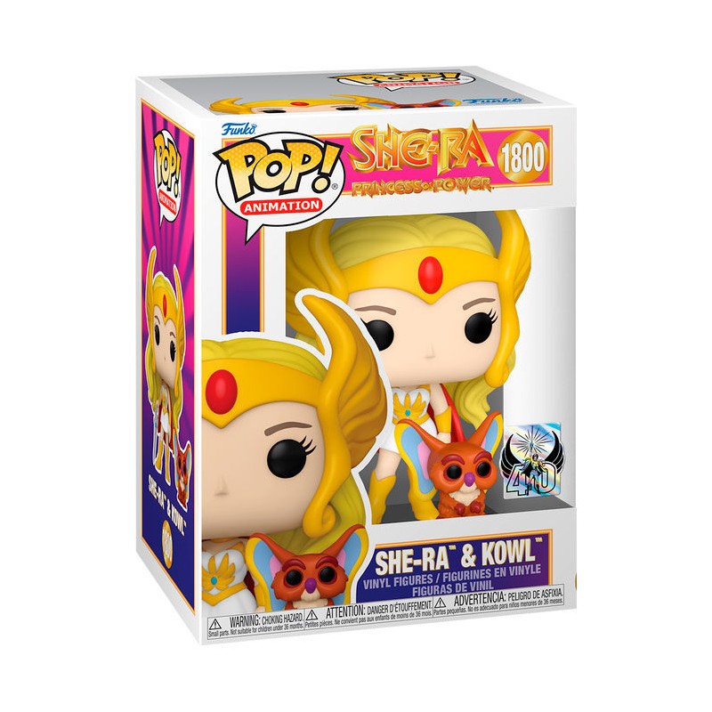 Figura POP She-Ra Princesa del Poder She-Ra & Kowl