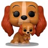 Figura POP Disney La Dama y el Vagabundo Lady with Puppy - imagen 1
