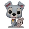 Figura POP Disney La Dama y el Vagabundo Tramp with Puppy - imagen 2