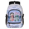 Mochila Couple Stitch Disney 44cm adaptable - imagen 1