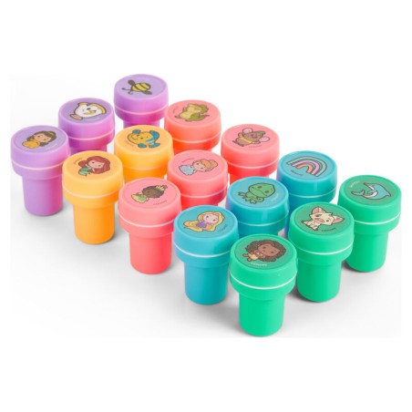 Blister 15 sellos Princesas Disney