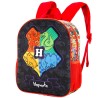Mochila 3D Hogwarts Harry Potter 31cm - imagen 2