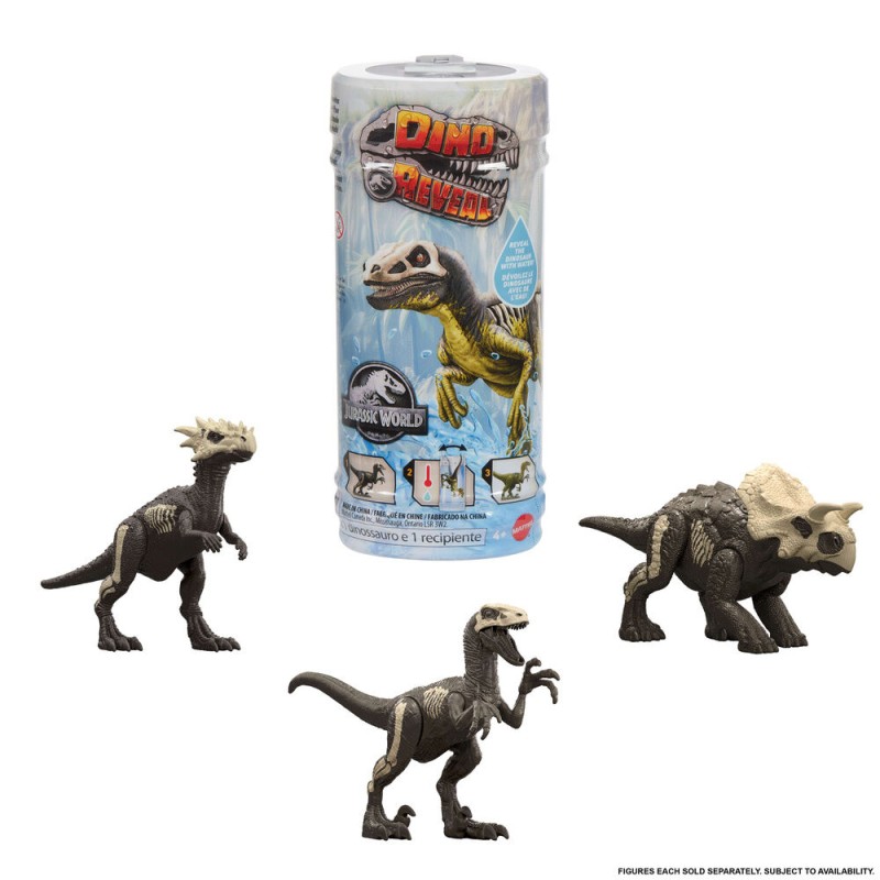 Dinosaurio Sorpresa Dino Reveal Jurassic World surtido