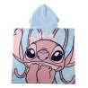 Poncho toalla Stitch Disney microfibra - imagen 1