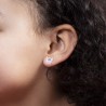 Pendientes Angel & Stitch Disney plata - imagen 3