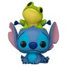 Figura POP Disney Lilo & Stitch - Stitch with Frog Exclusive - imagen 2