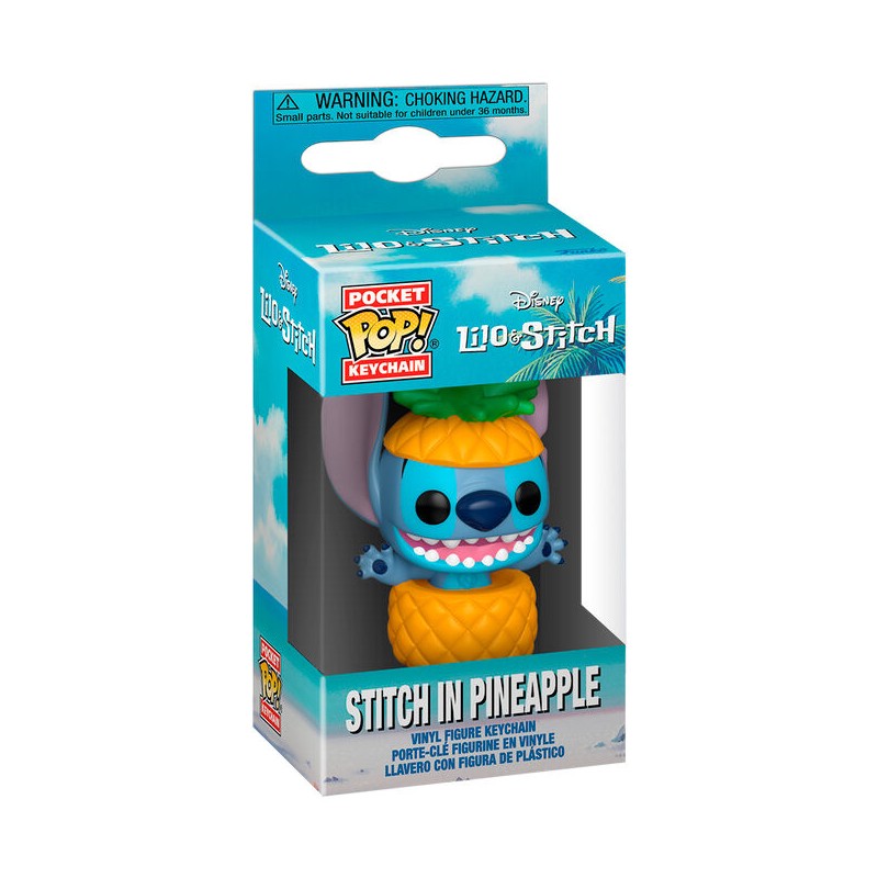 Llavero Pocket POP Disney Lilo & Stitch - Stitch in Pineapple