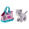 Bolso mano + peluche Rosa gato Coco 28cm - imagen 3