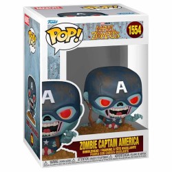 Figura POP Marvel - Marvel Zombies Capitan America