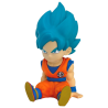 Figura hucha Son Goku Super Saiyan Blue Dragon Ball Super 15cm - imagen 1