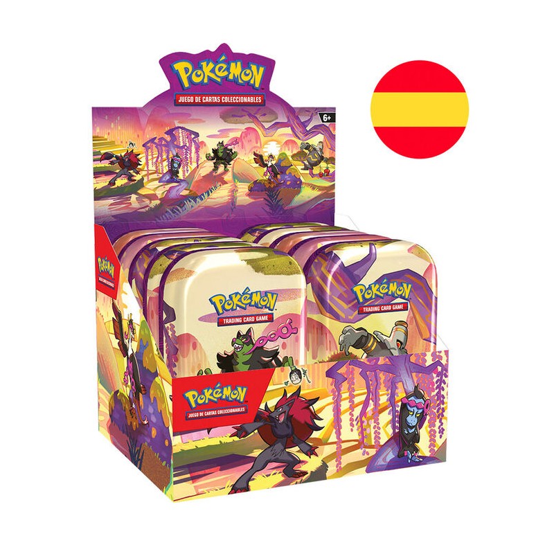 Mini lata cartas SV6 Pokemon español surtido