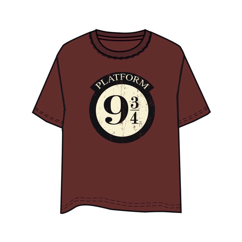 Camiseta Anden 9 3/4 Harry Potter adulto