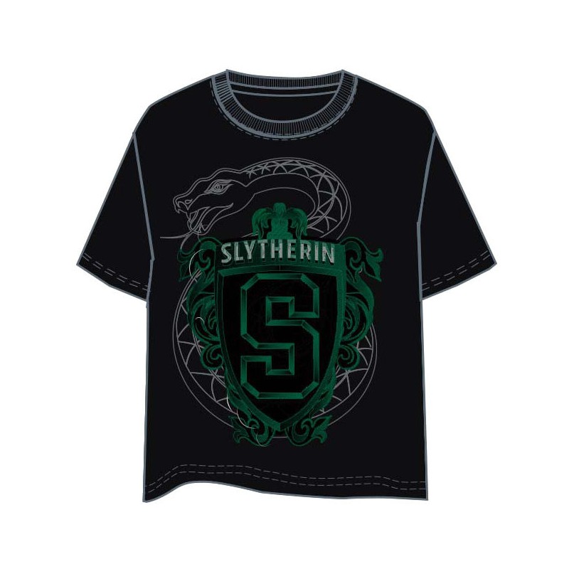 Camiseta Slytherin Harry Potter adulto