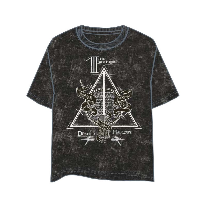 Camiseta Deathly Hallows Harry Potter adulto