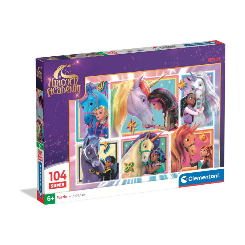 Puzzle Academia de Unicornios 104pzs