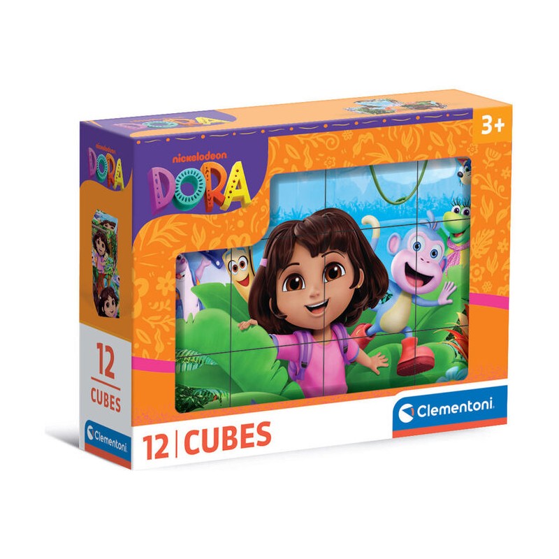 Puzzle cubo Dora la Exploradora 12pzs