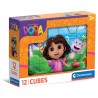 Puzzle cubo Dora la Exploradora 12pzs - imagen 1