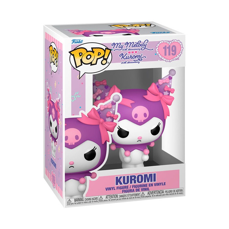 Figura POP Hello Kitty 20th Anniversary Kuromi Grumpy