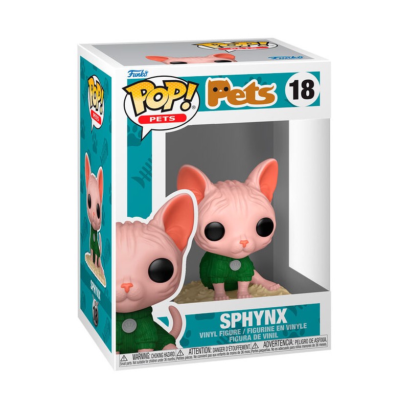 Figura POP Pets Sphynx
