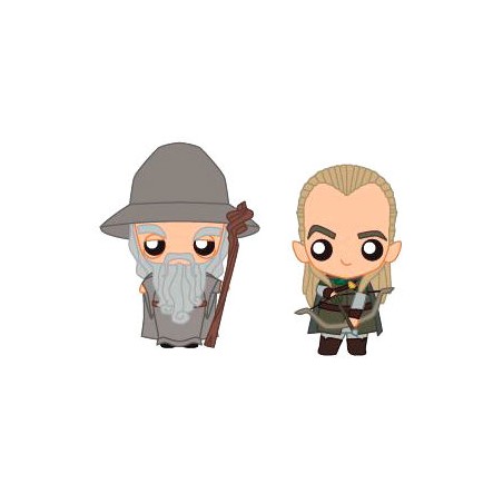 Set 2 figuras Pokis Gandalf & Legolas El Señor de los Anillos
