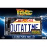Replica matricula DeLorean Outatime Regreso al Futuro - imagen 1