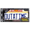 Replica matricula DeLorean Outatime Regreso al Futuro - imagen 3