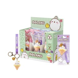 Llavero figura Snack Time Series Molang 5cm surtido