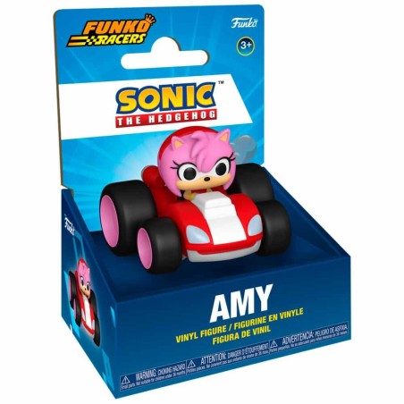 Figura Funko Racers Amy Sonic The Hedgehog 4,8 cm | Coleccionable