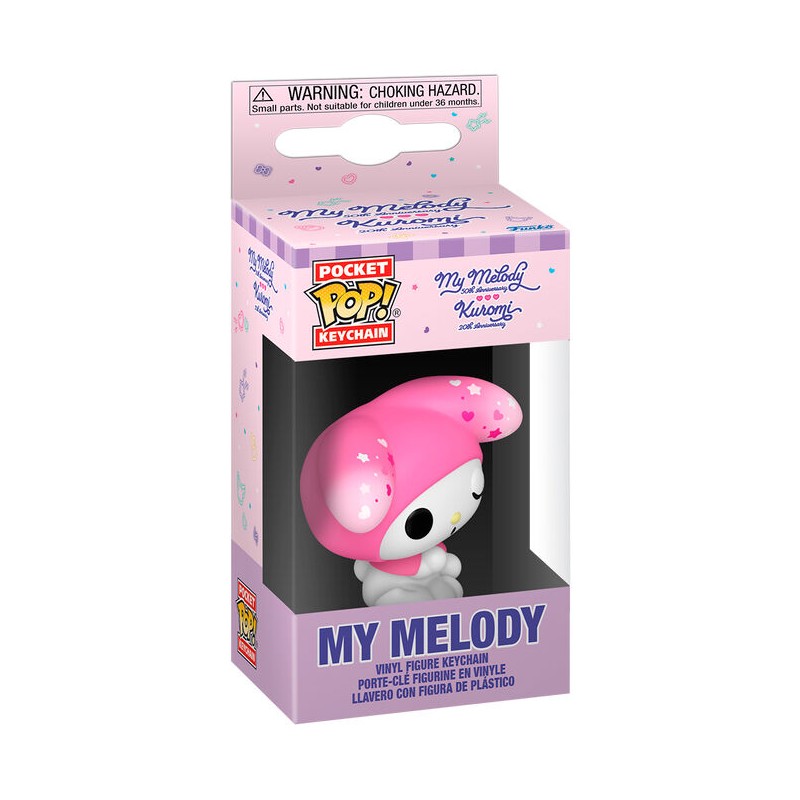 Llavero Pocket POP Hello Kitty 50th Anniversary My Melody