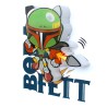 Lampara 3D Light FX mini Boba Fett Star Wars - imagen 3