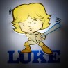 Lampara 3D Light FX mini Luke Skywalker Star Wars - imagen 2