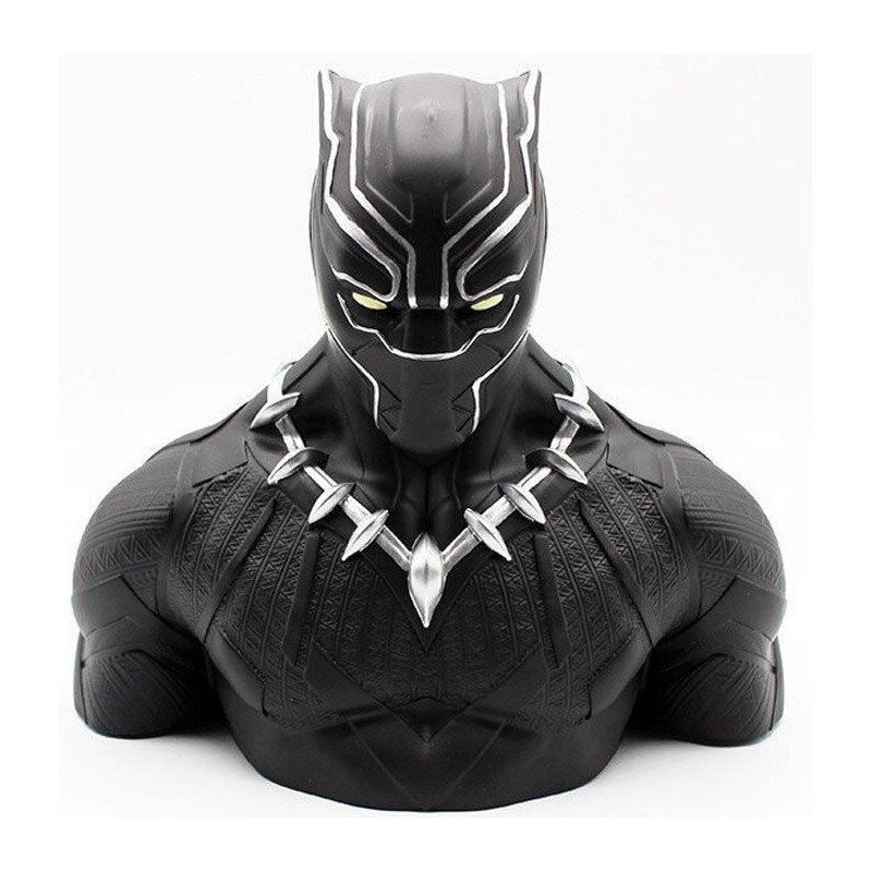 Busto hucha Black Panther Wakanda Deluxe Marvel Comics 20cm