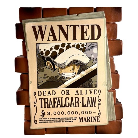 Figura hucha Wanter Law Trafalgar One Piece 16cm