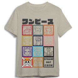 Camiseta Straw Hat Crew One Piece adulto