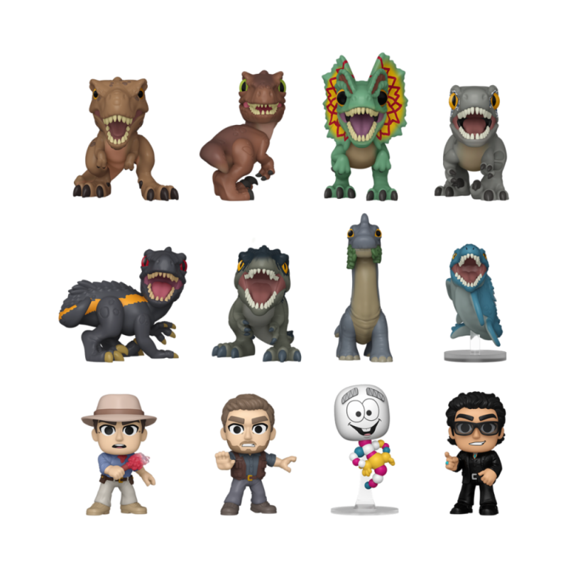 Figura Mystery Mini Jurassic Park & World surtido