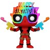 Figura POP Marvel Deadpool 30th Birthday Hat Deadpool Exclusive - imagen 2
