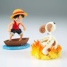 Figura Luffy & Going Merry Log Stories One Piece 8cm - imagen 2