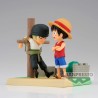 Figura Monkey D Luffy & Roronoa Zoro Log Stories One Piece 7cm - imagen 2