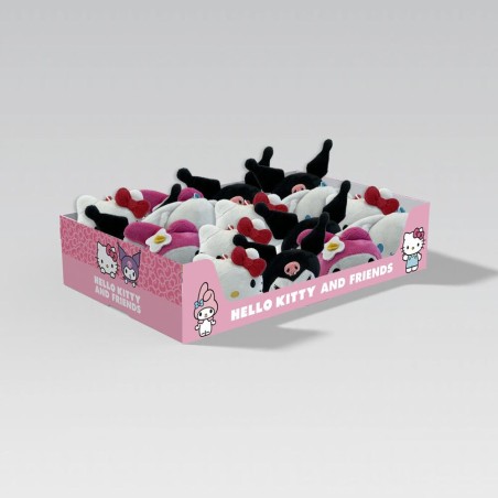 Llavero peluche Hello Kitty and Friends surtido