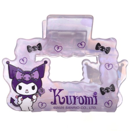 Pinza Pelo Premium Kuromi Hello Kitty
