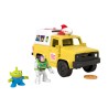 Camion Pizza Planet + figuras Buzz Lightyear y Alien Toy Story Disney Pixar Imaginext - imagen 2