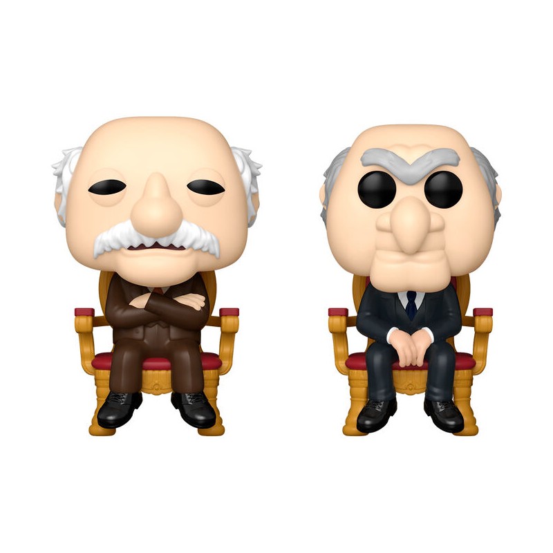 Blister 2 figuras POP Los Teleñecos Waldorf and Statler Exclusive