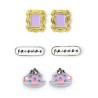 Set 3 pares de pendientes Friends - imagen 1