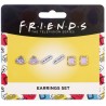 Set 3 pares de pendientes Friends - imagen 2