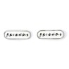 Set 3 pares de pendientes Friends - imagen 3