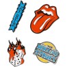 Blister set 4 pins Rolling Stones - imagen 1